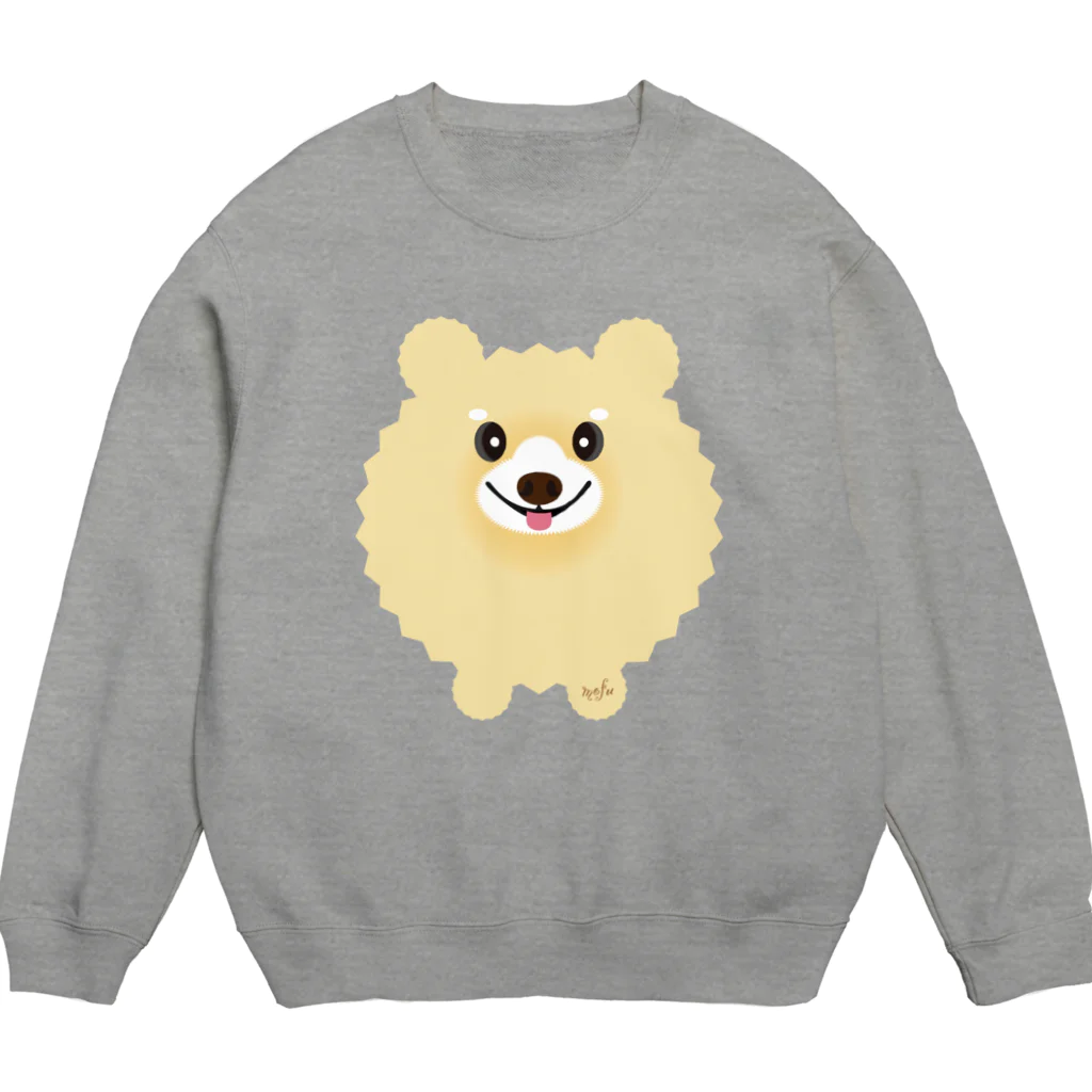 まみおデザインのMofuワン Crew Neck Sweatshirt