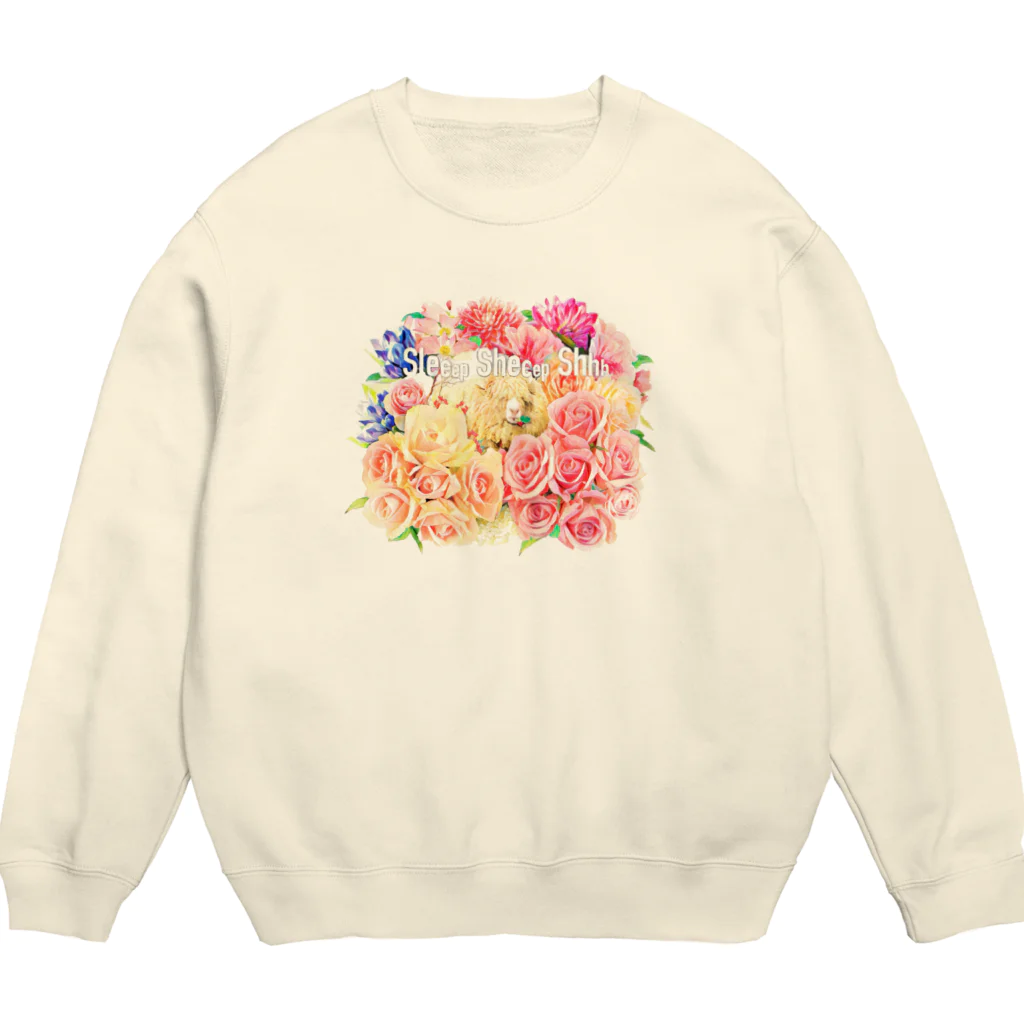 クジラダンスルームの楽園 Crew Neck Sweatshirt