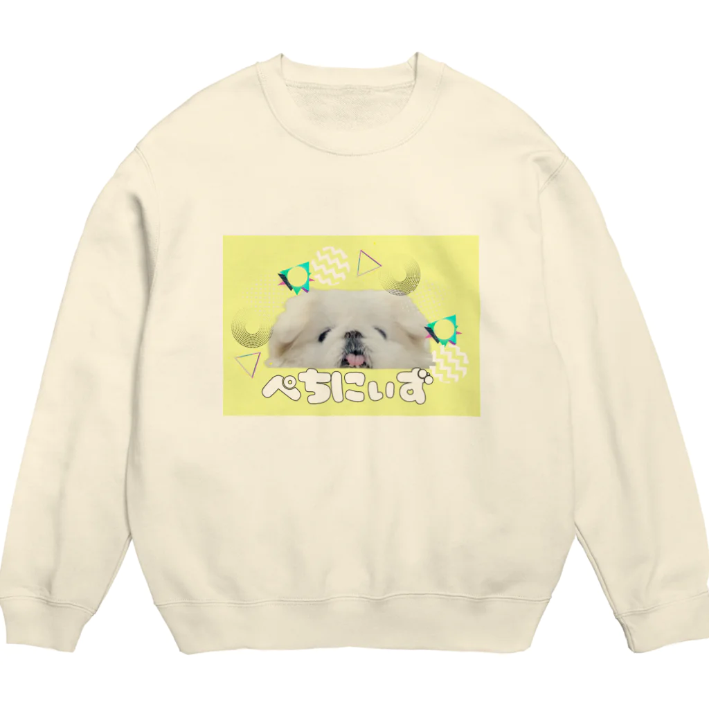 CHUNTANのマヨネィズイロ　ぺちにぃず Crew Neck Sweatshirt