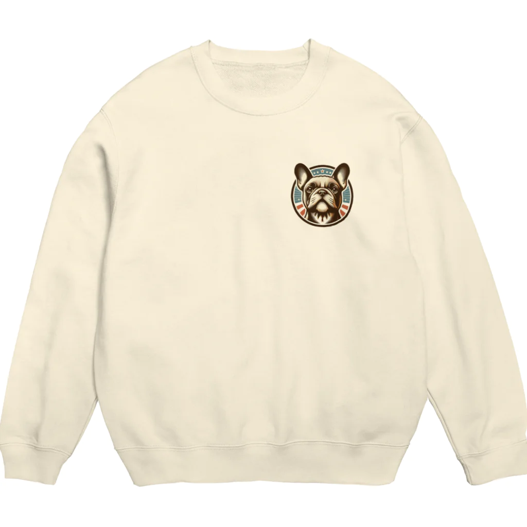 ブヒーズのレトロ*フレンチブル Crew Neck Sweatshirt