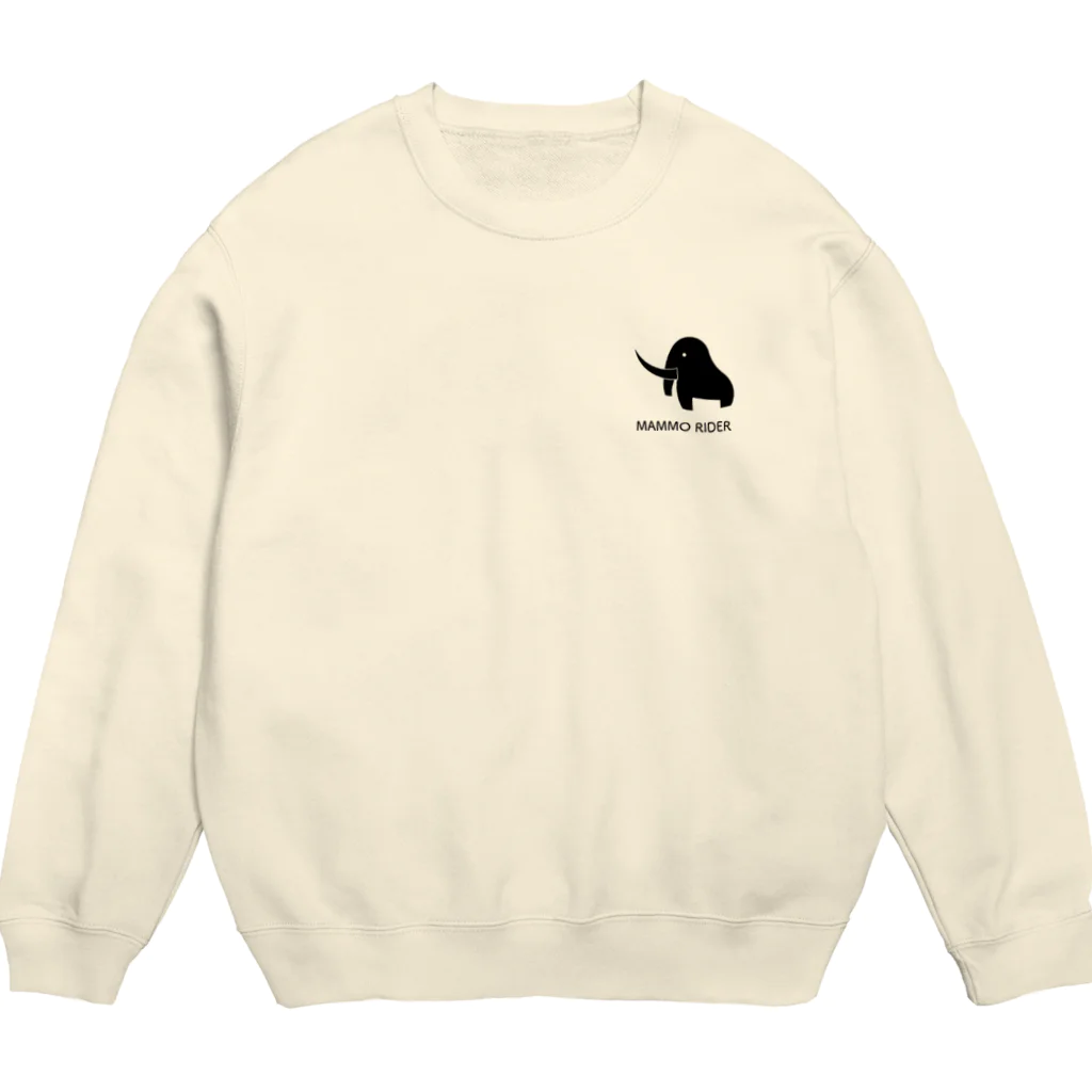 MAMMO RIDERのMAMMO SWEAT - beige Crew Neck Sweatshirt