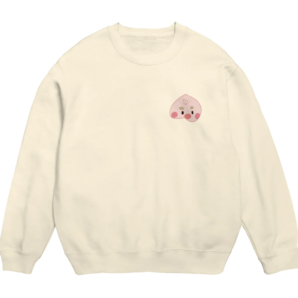 すももちゃん。のすももちゃん Crew Neck Sweatshirt