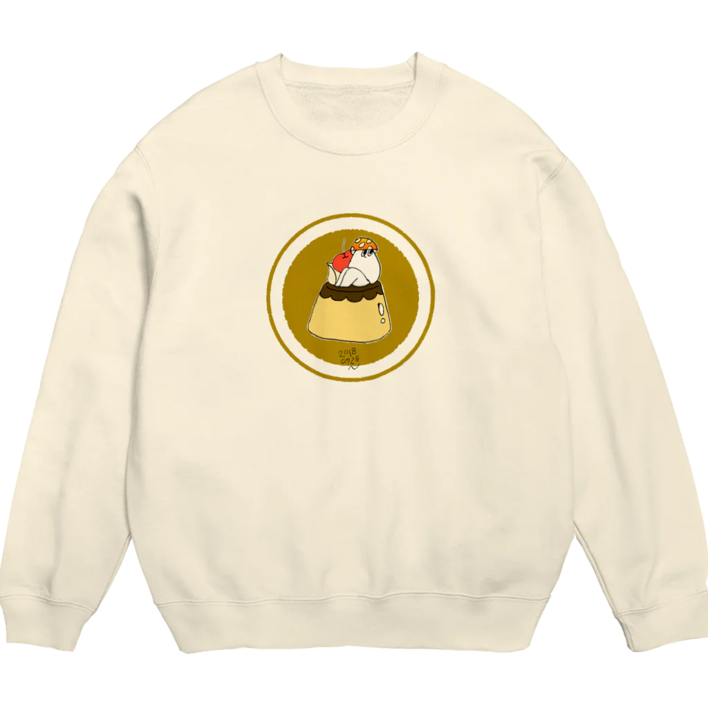 OKOME byNatsumiのプリンアラモード・キノコ Crew Neck Sweatshirt