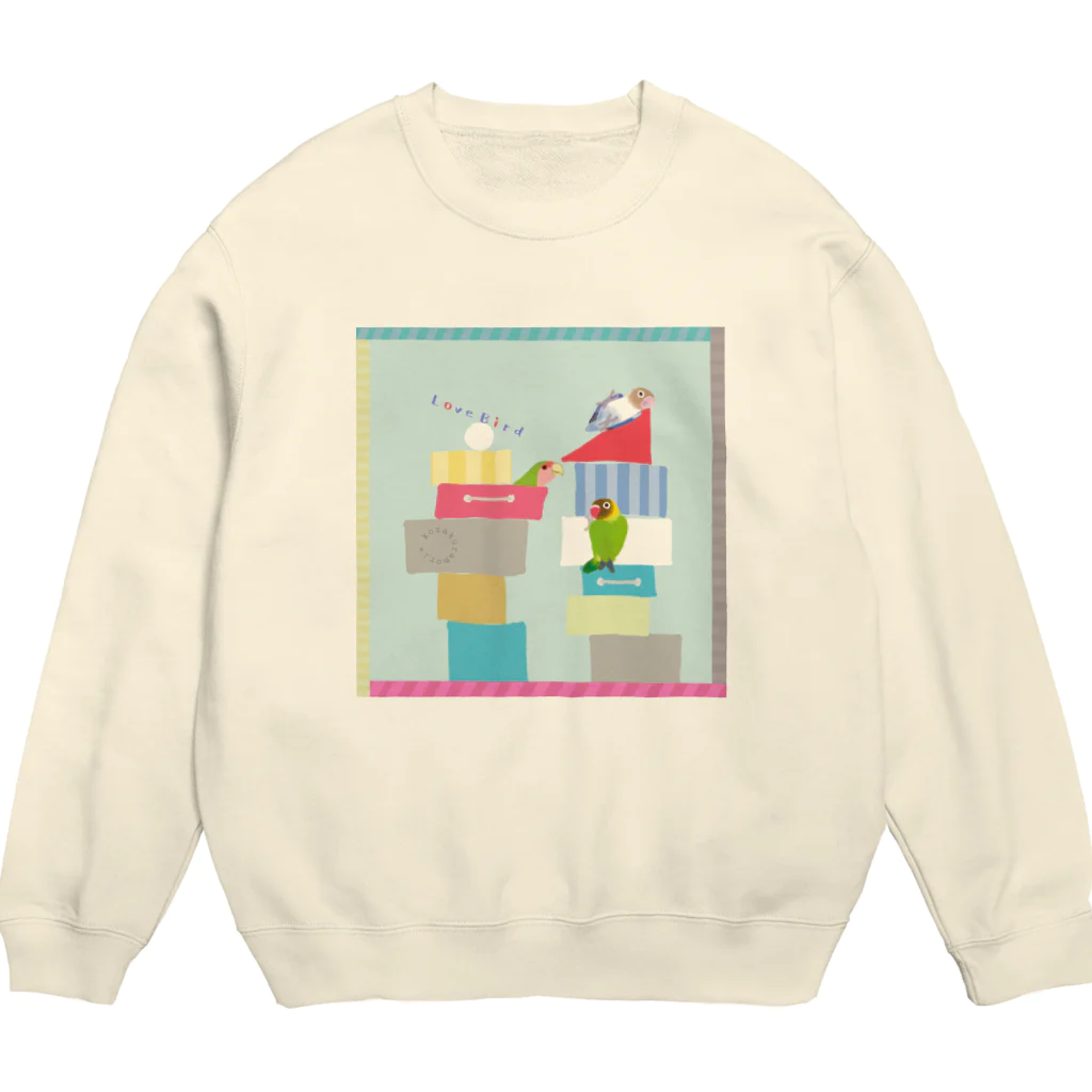 小桜森のラブバ（バランス） Crew Neck Sweatshirt