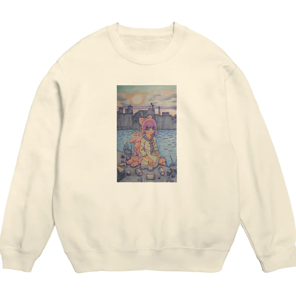 WORLD OF GIRLSのyoinoスウェット。 Crew Neck Sweatshirt