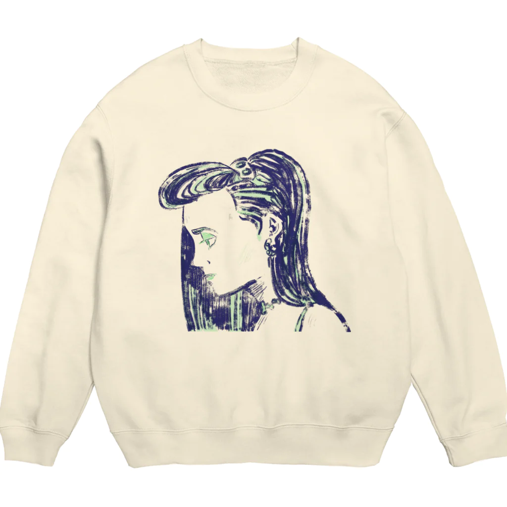 生活学習の思案 Crew Neck Sweatshirt