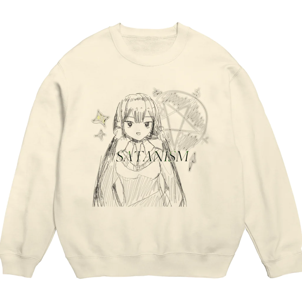 SHINAのSATANISM Crew Neck Sweatshirt