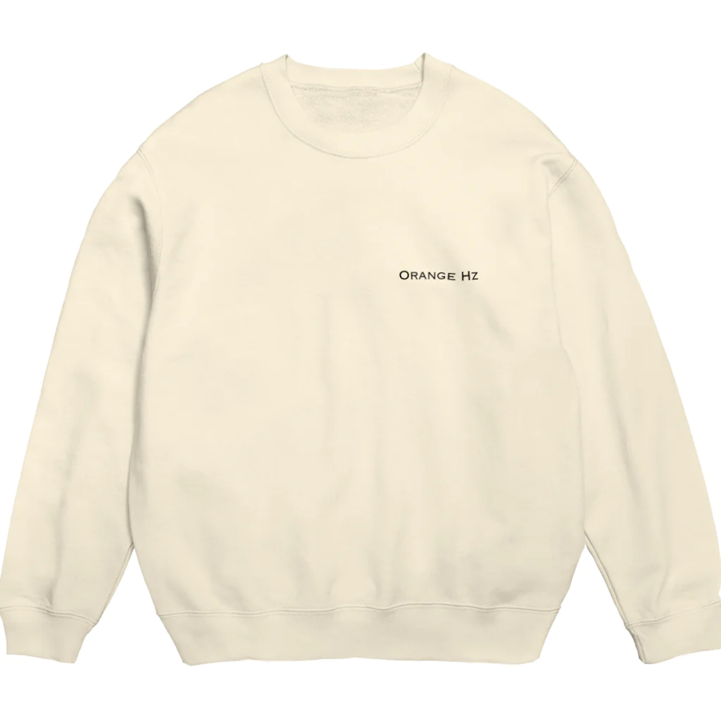 spoon  〽️ゆーのOrange Hz Crew Neck Sweatshirt