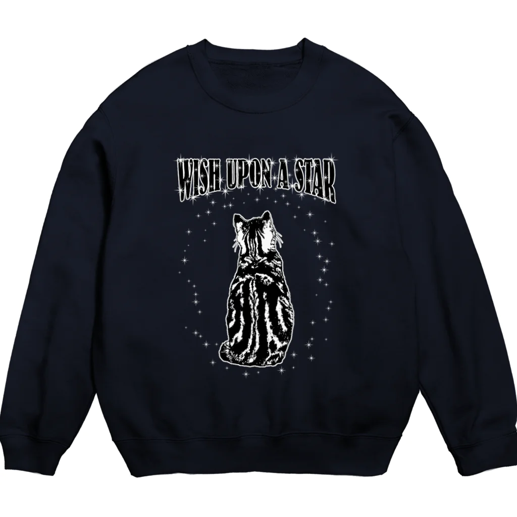 猫と釣り人のCAT_5_1W Crew Neck Sweatshirt