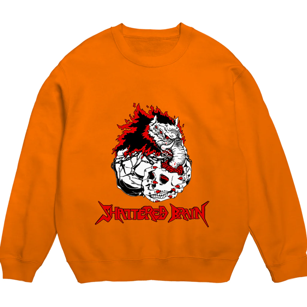 マリンのSHATTERED BRAIN Crew Neck Sweatshirt