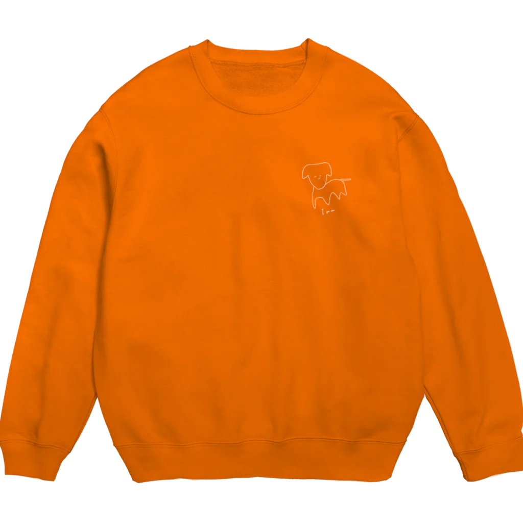 しの田サバニレの笑顔がデフォルトのInu-白小- Crew Neck Sweatshirt