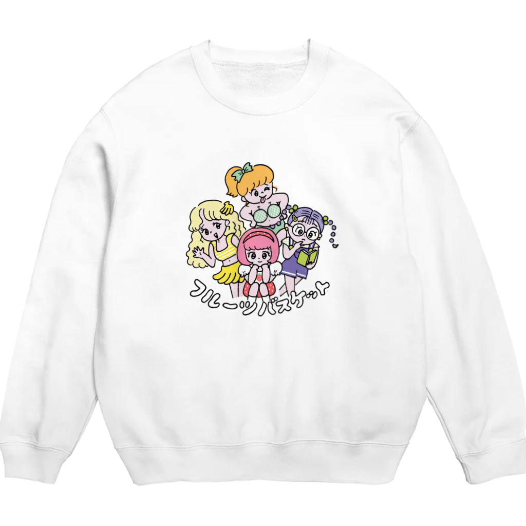 りかちゃんのフルーツバスケット Crew Neck Sweatshirt