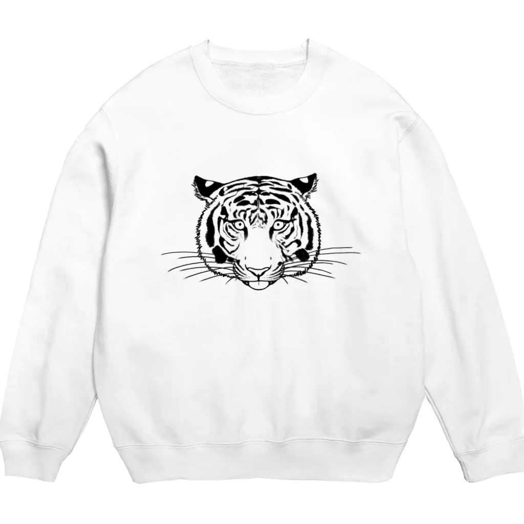 めまいの店のトラちゃん Crew Neck Sweatshirt