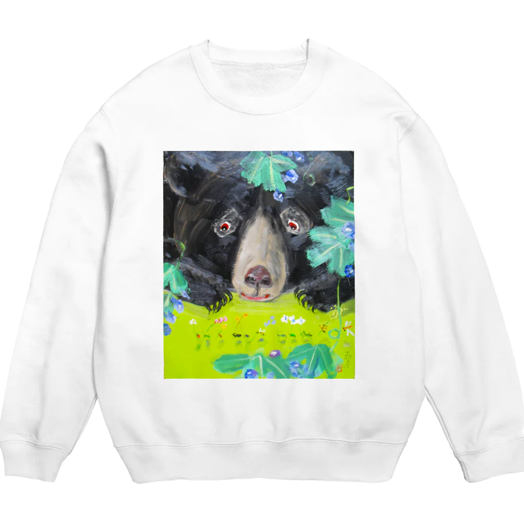 心の森ミュージアム　遊童館の見守りたい Crew Neck Sweatshirt