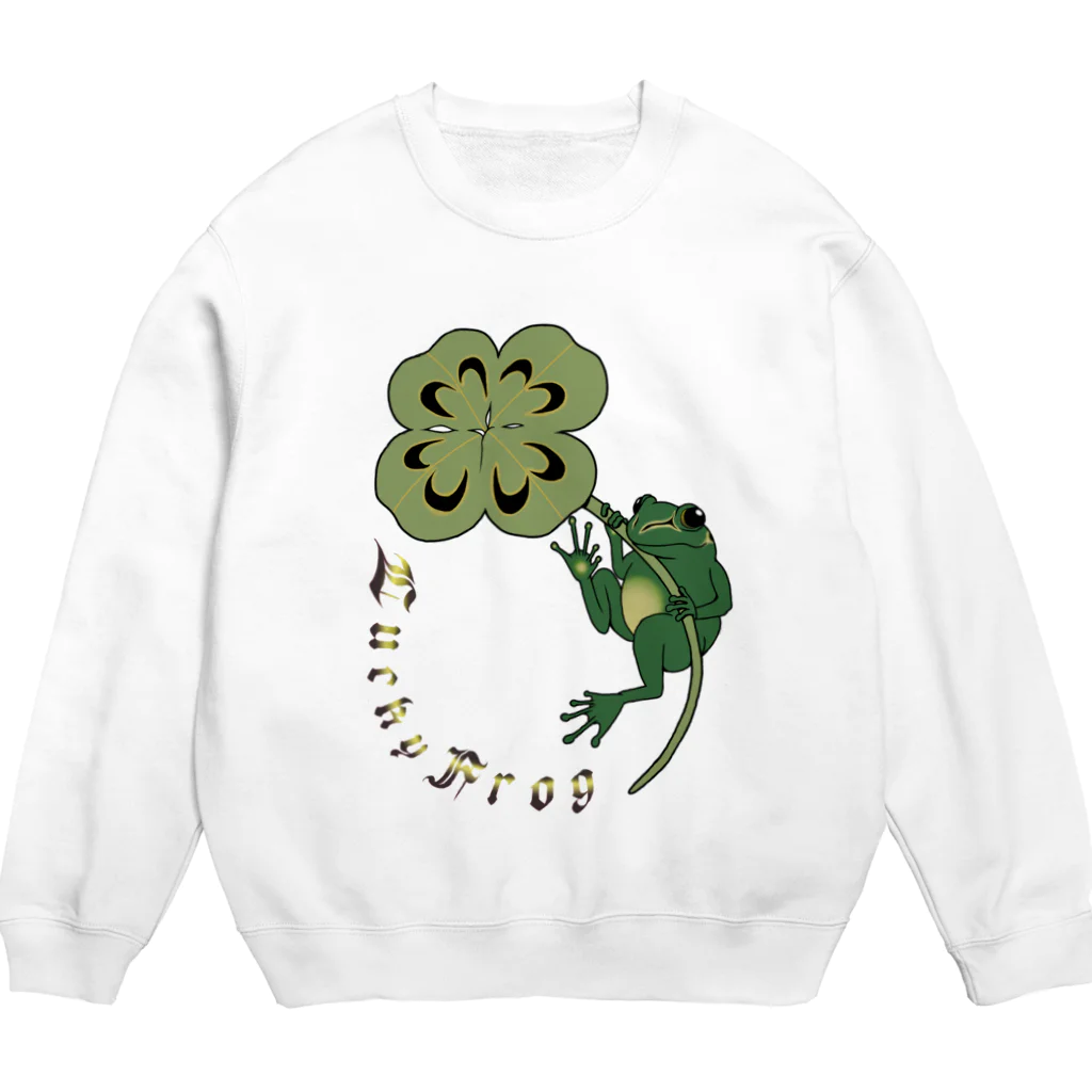 MYOW storeのLucky　Frog Crew Neck Sweatshirt