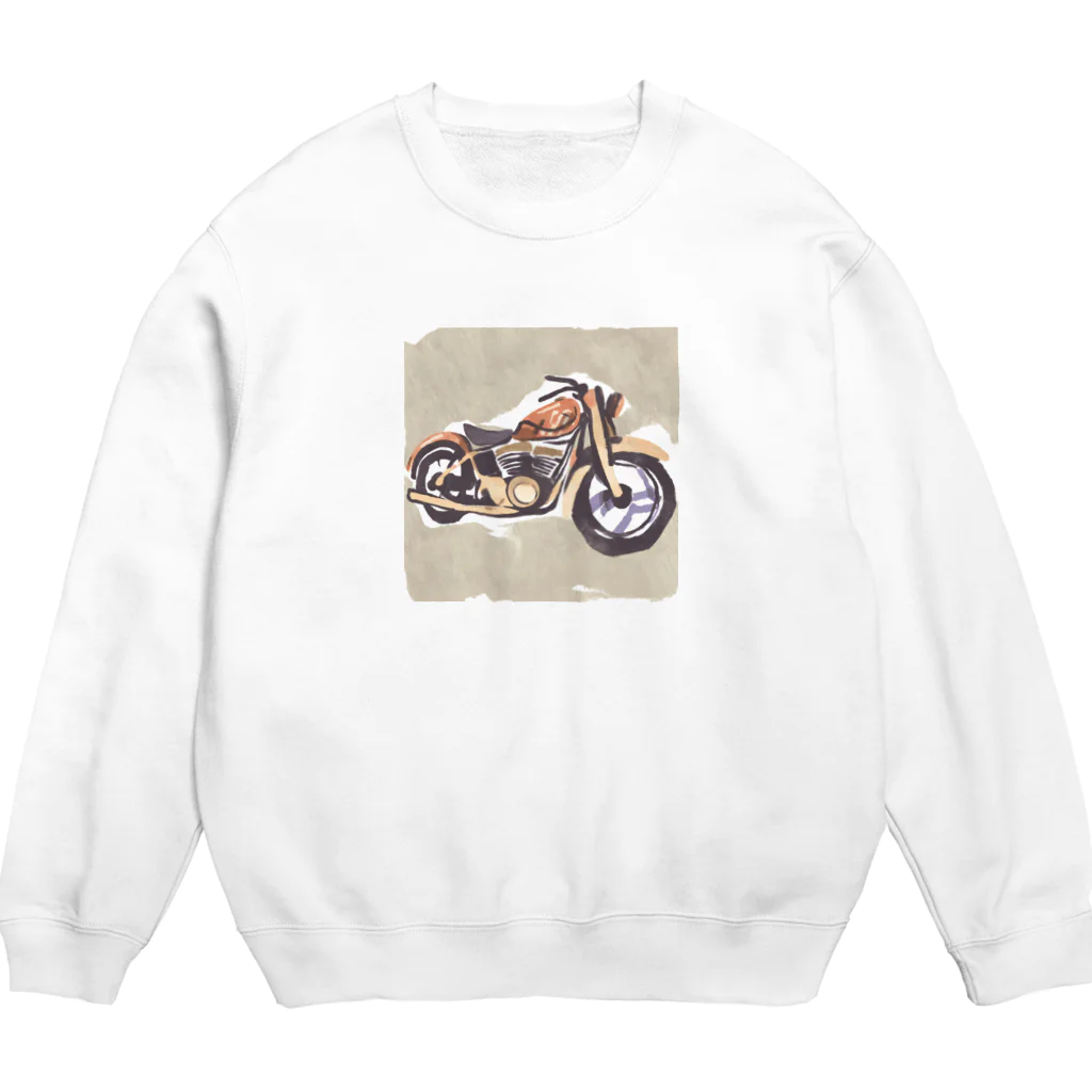 TILUのMotorcycle Crew Neck Sweatshirt