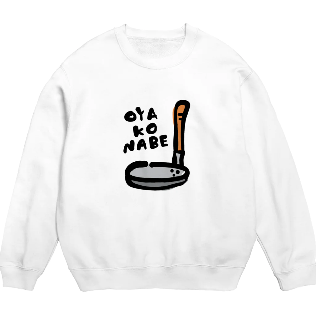 PokuStarの親子鍋を使う Crew Neck Sweatshirt