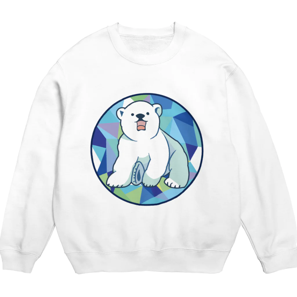 シロクマショップのしろくまちゃん Crew Neck Sweatshirt