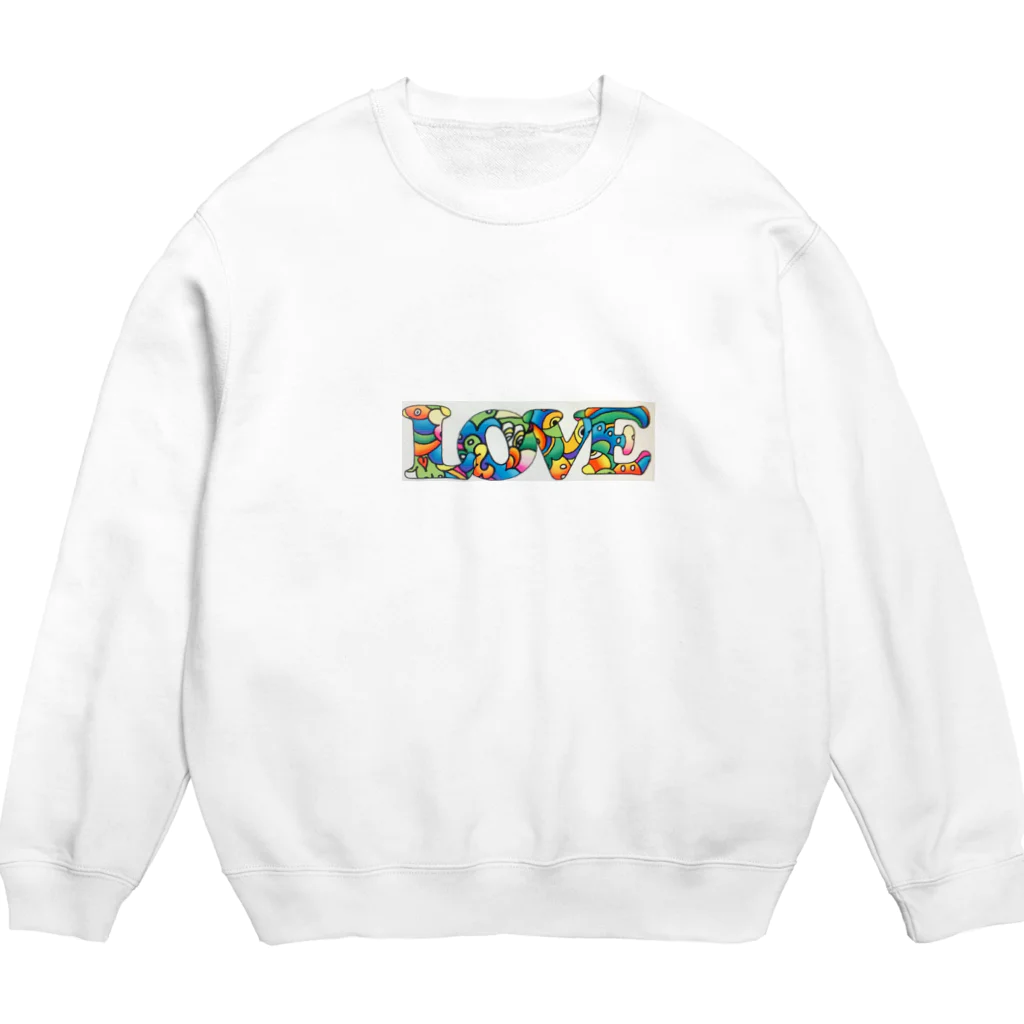 SUZUKISHINTAROのLOVE Crew Neck Sweatshirt