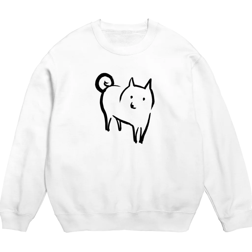 ミアコムアートショップのいぬ Crew Neck Sweatshirt