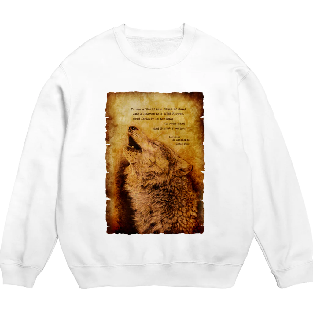 nature boxのHowling Wolf 2 Crew Neck Sweatshirt