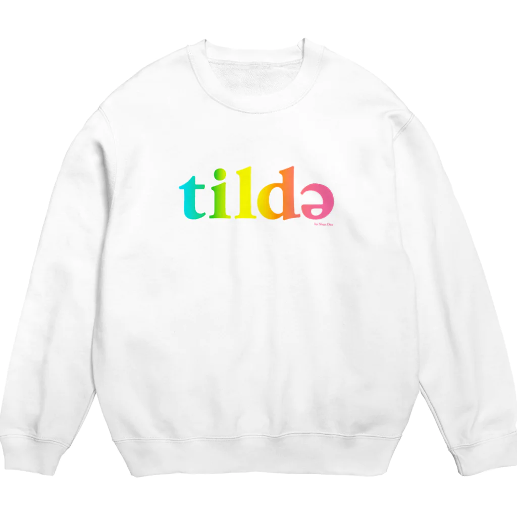 tildeのColour tilde Crew Neck Sweatshirt