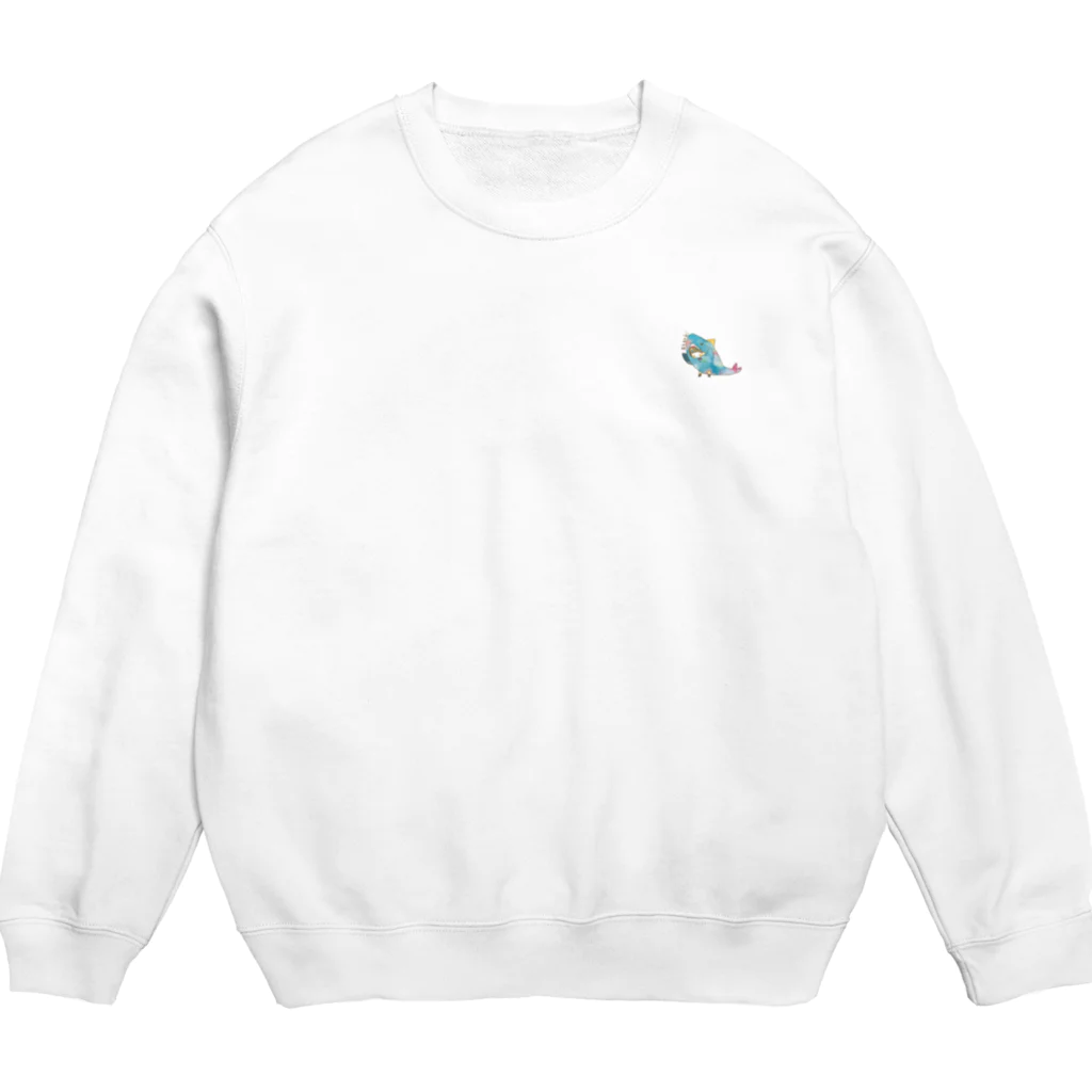 く゛りのさめくん Crew Neck Sweatshirt