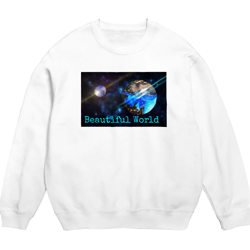 Kiyoka_artのGalaxy★ Crew Neck Sweatshirt