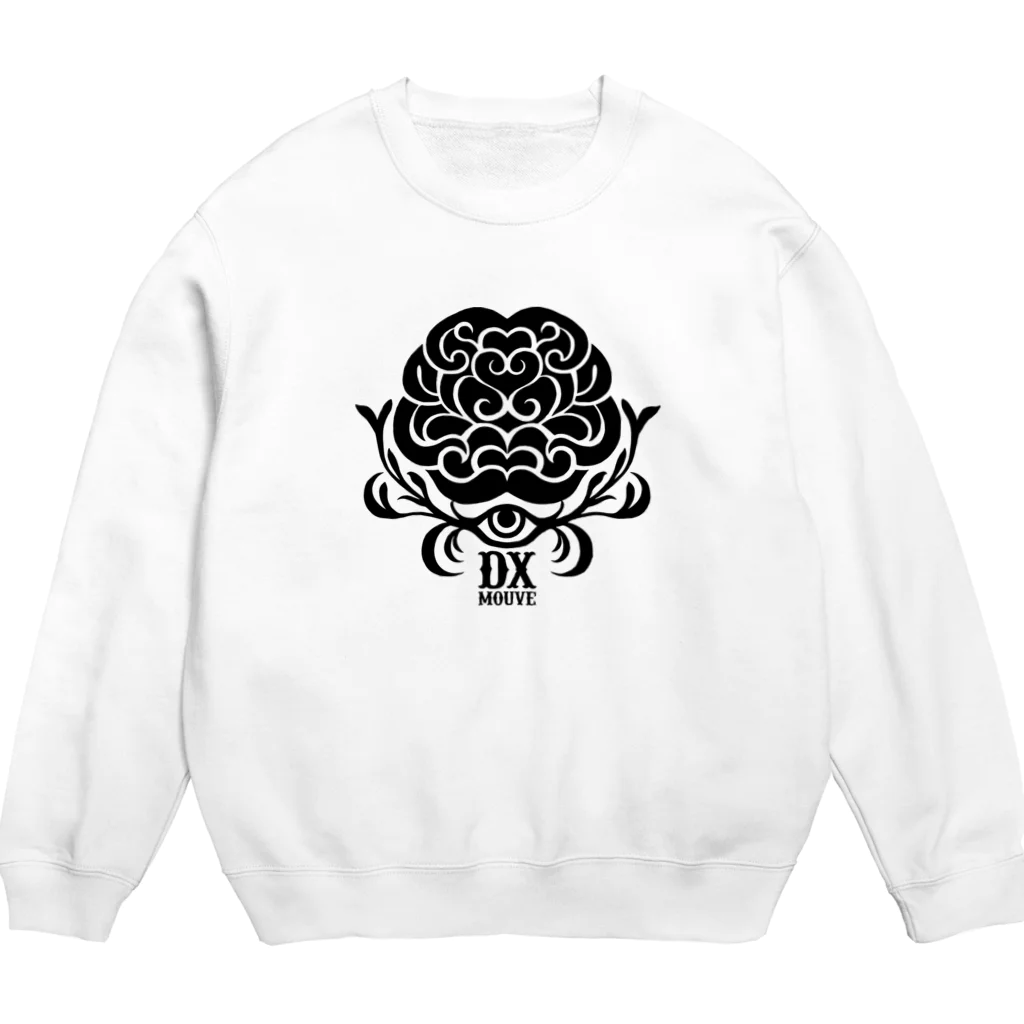 DXMOUVE(ドゥモーヴェ)のDXMOUVEロゴBK Crew Neck Sweatshirt