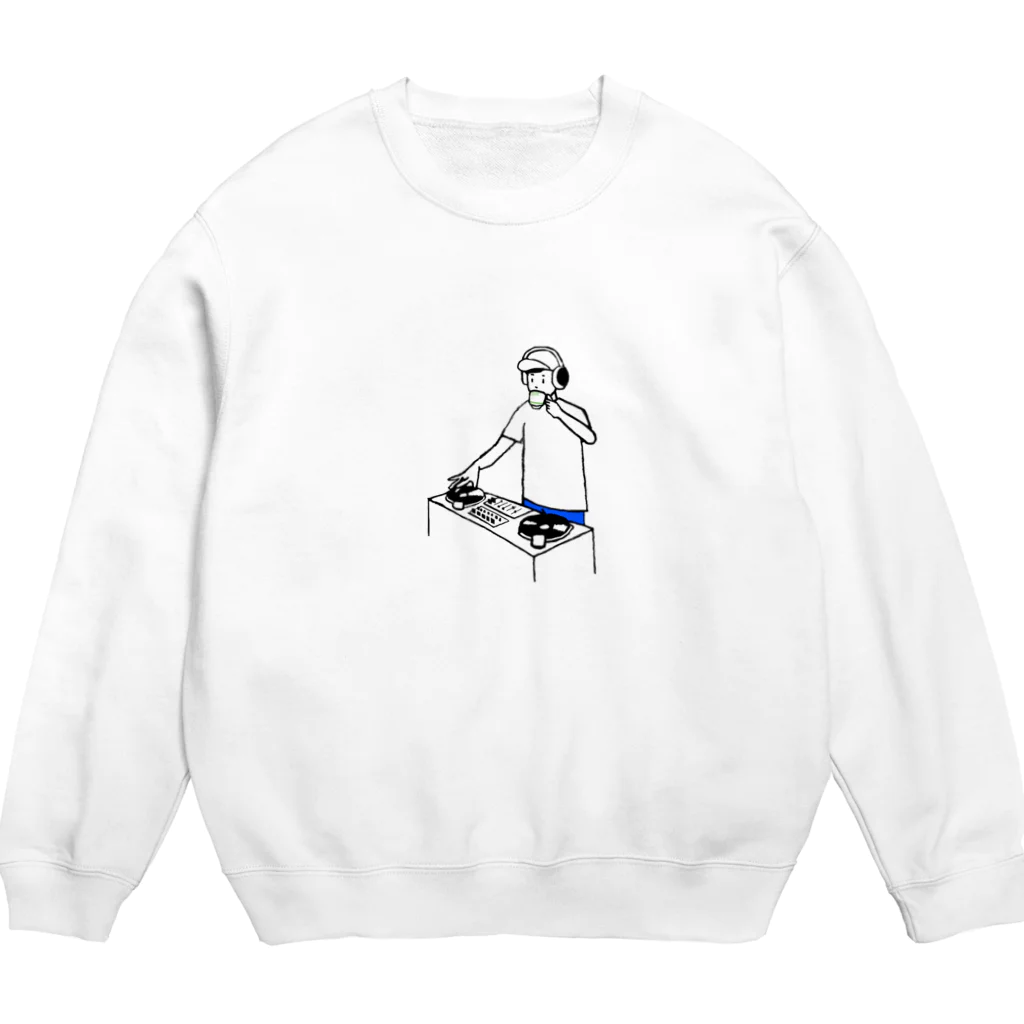 こむさんのDJやまかい Crew Neck Sweatshirt