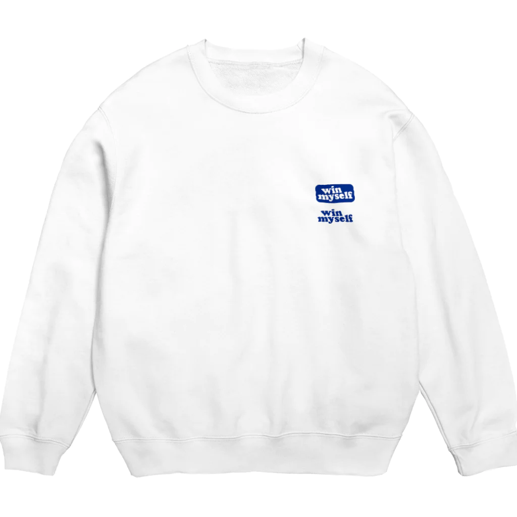 fukuse yuuriマリリンのwinmyself(2logo) Crew Neck Sweatshirt