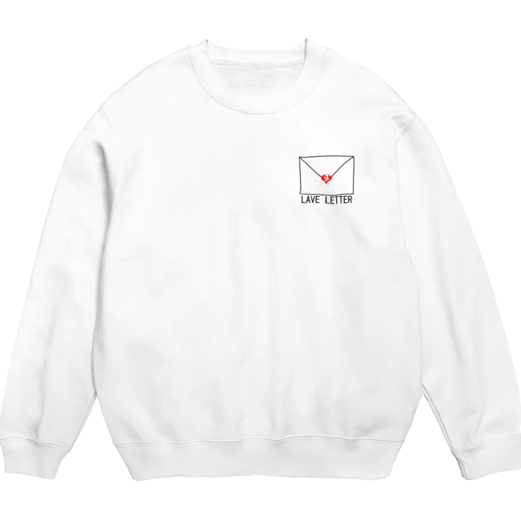 Yamawaki17のLAVE LETTER Crew Neck Sweatshirt