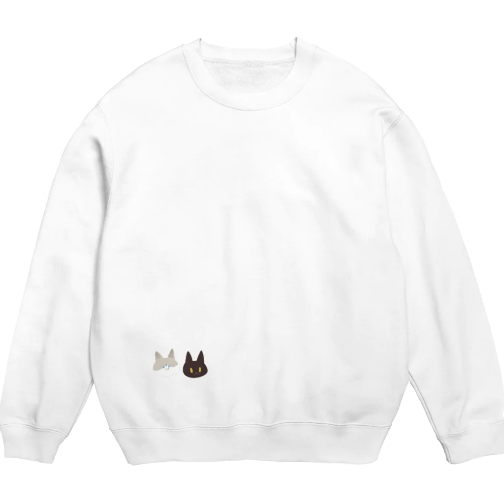 おいくろのねこず Crew Neck Sweatshirt