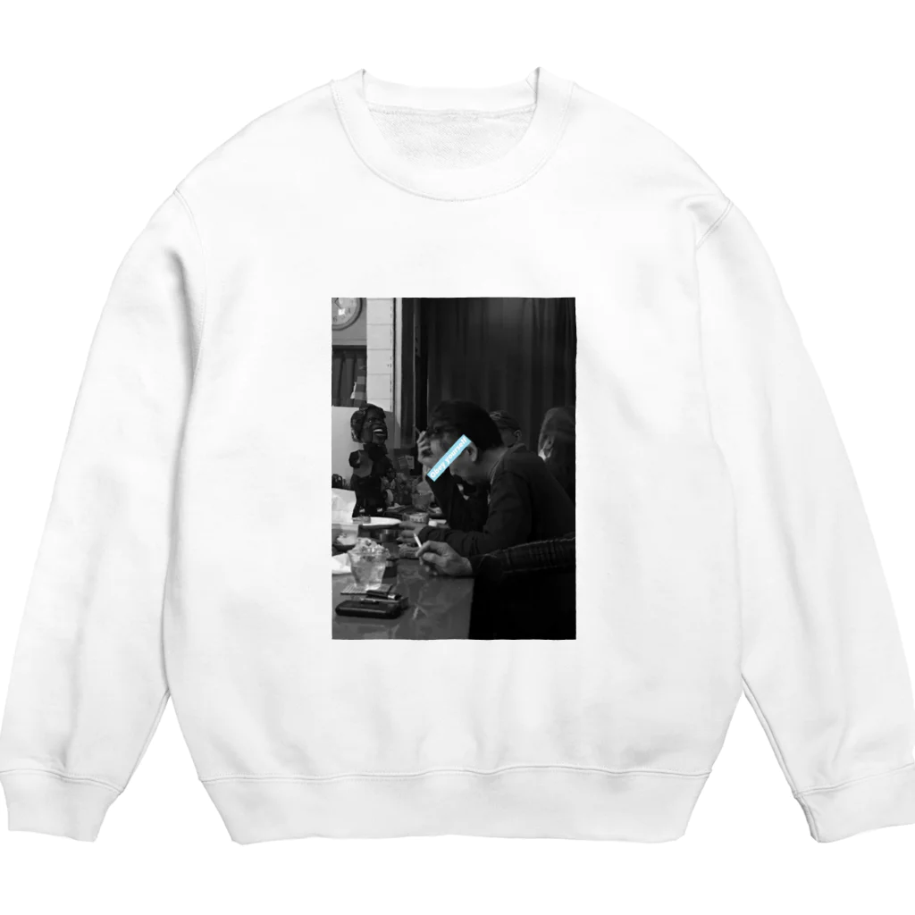 クドームーンの“Obey yourself” feat.Lonely.Ken Crew Neck Sweatshirt