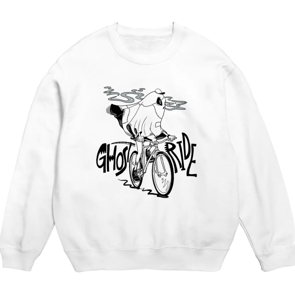 nidan-illustrationの"GHOST RIDE" Crew Neck Sweatshirt