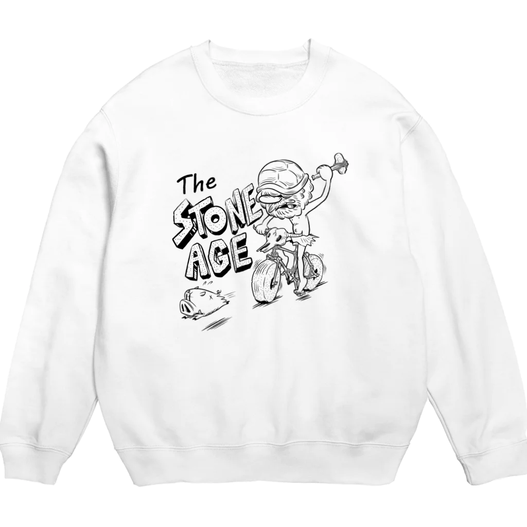 nidan-illustrationの"The STONE AGE" #1 Crew Neck Sweatshirt