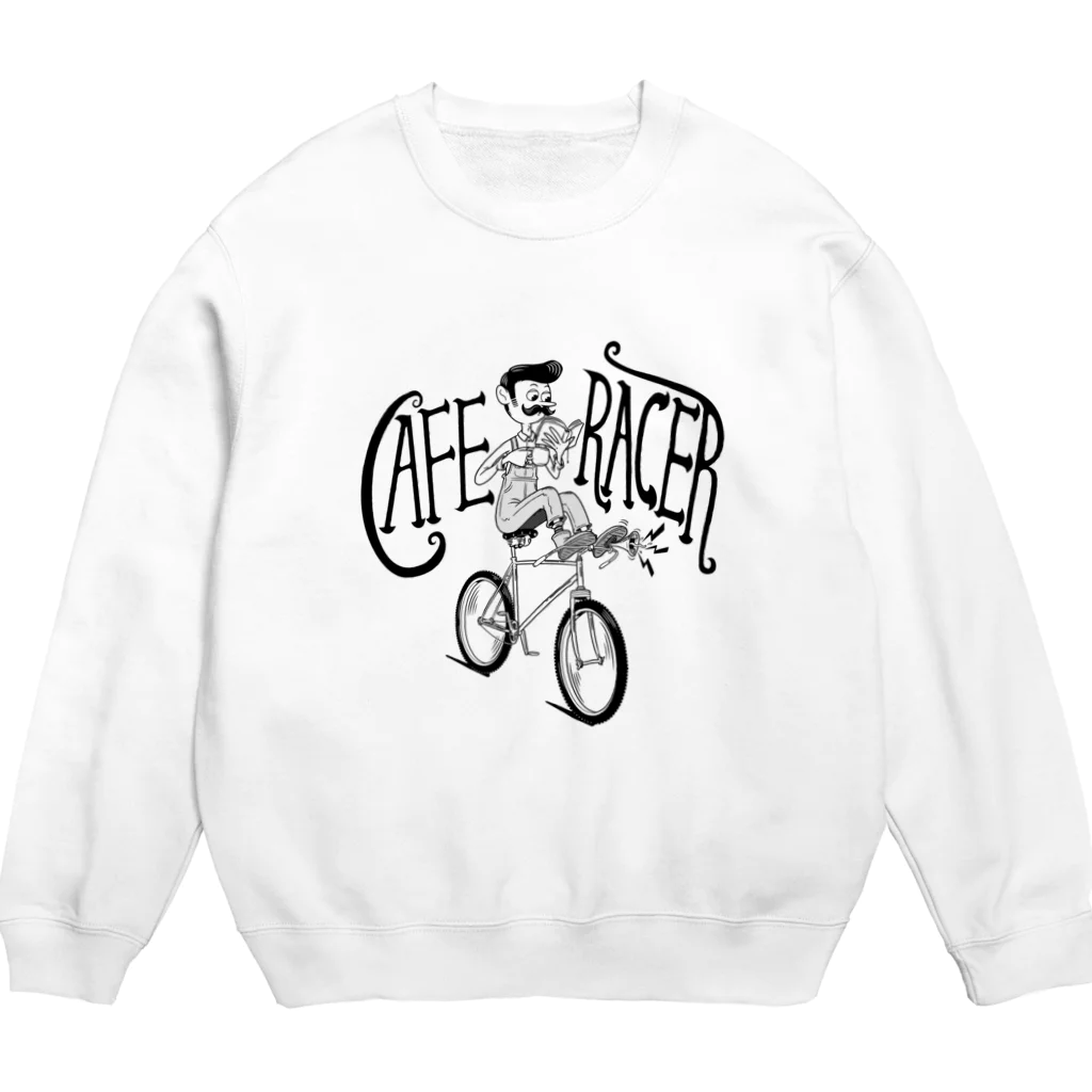 nidan-illustrationの"CAFE RACER" Crew Neck Sweatshirt