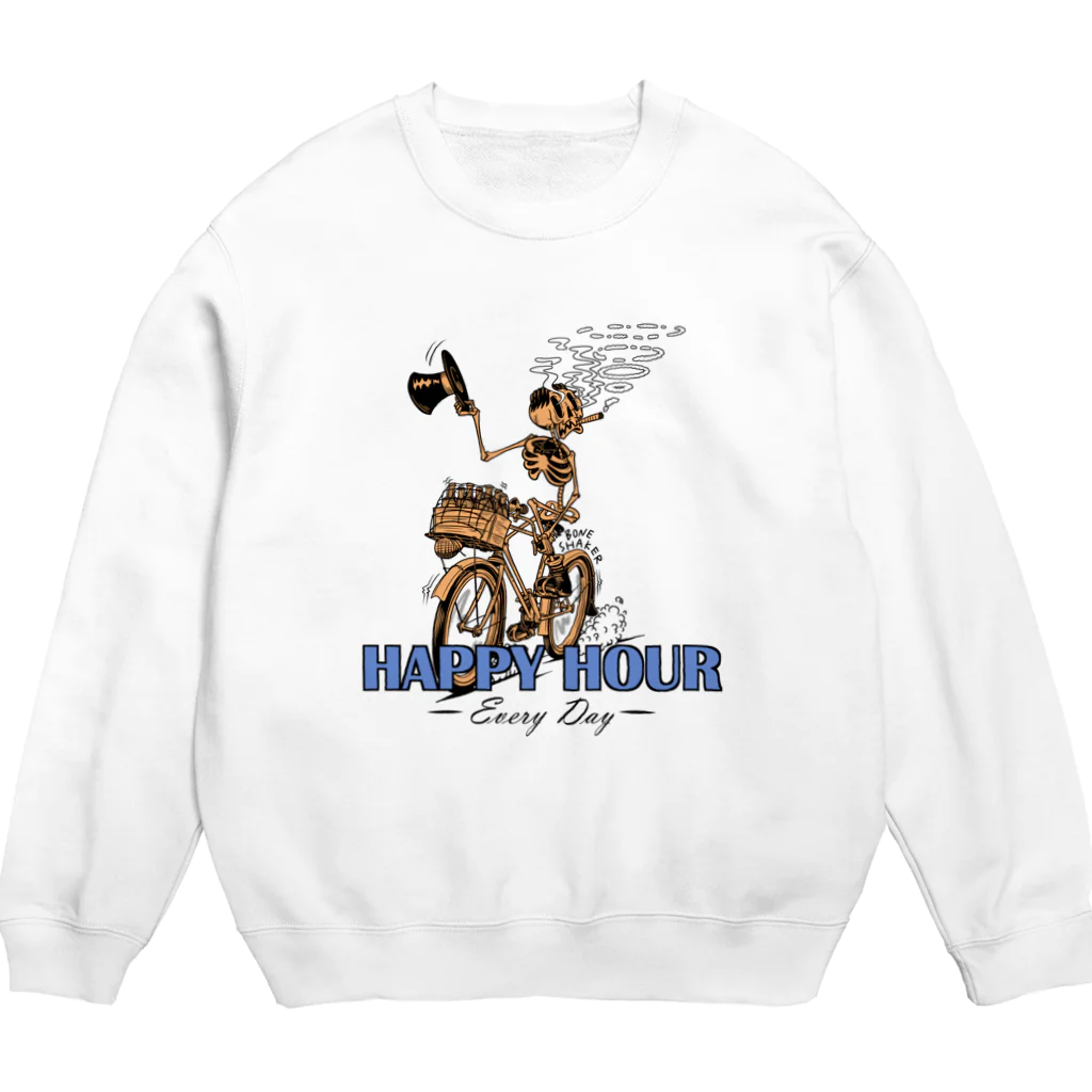 nidan-illustrationの"HAPPY HOUR"(clr) #1 Crew Neck Sweatshirt