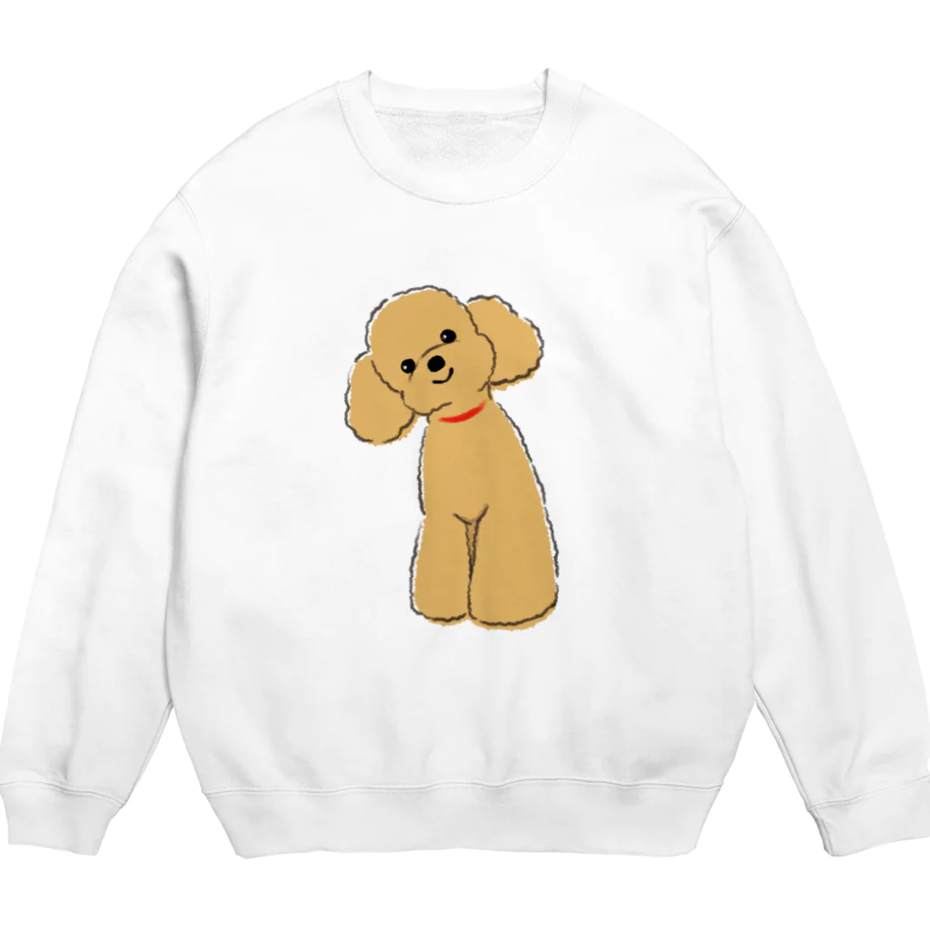 fig-treeのずっといっしょ_トイ・プードル Crew Neck Sweatshirt