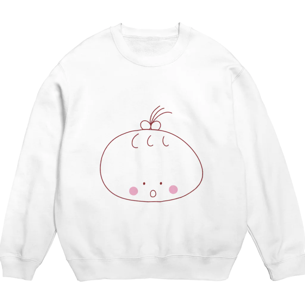 nico_nicoの大きい大福ちゃん Crew Neck Sweatshirt