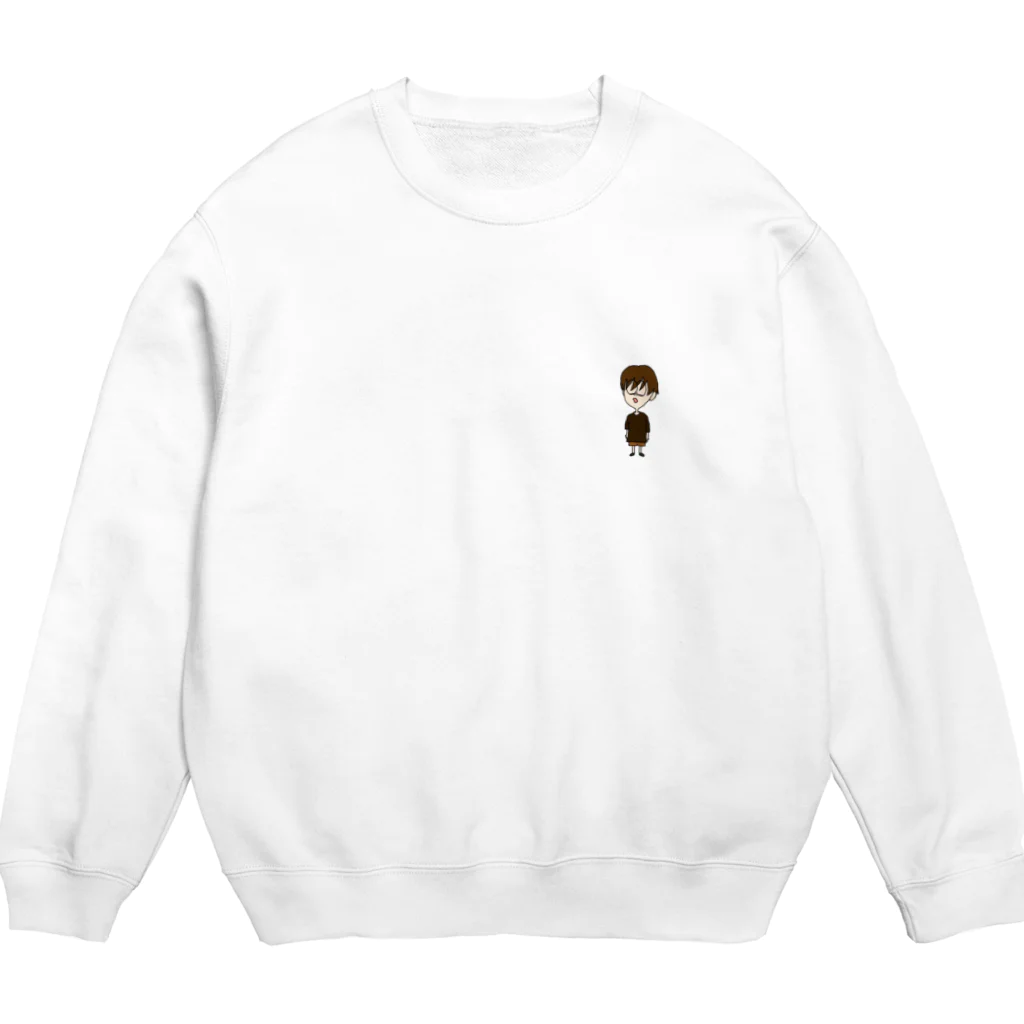 shuriのねむねむボーイ Crew Neck Sweatshirt