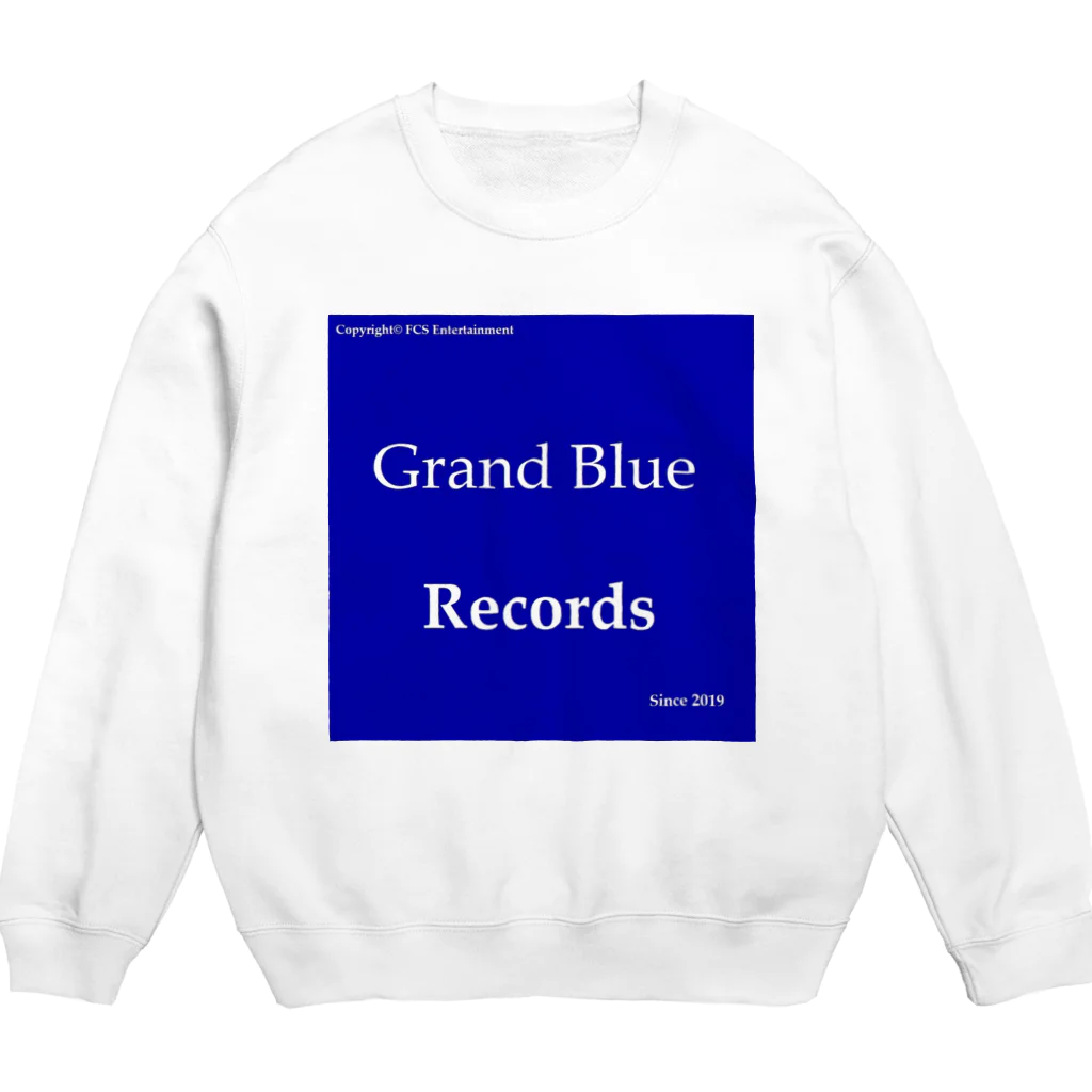 FCS EntertainmentのGrand Blue Records Crew Neck Sweatshirt