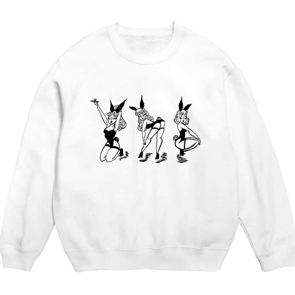 AsakaOsakaのcross joint Crew Neck Sweatshirt