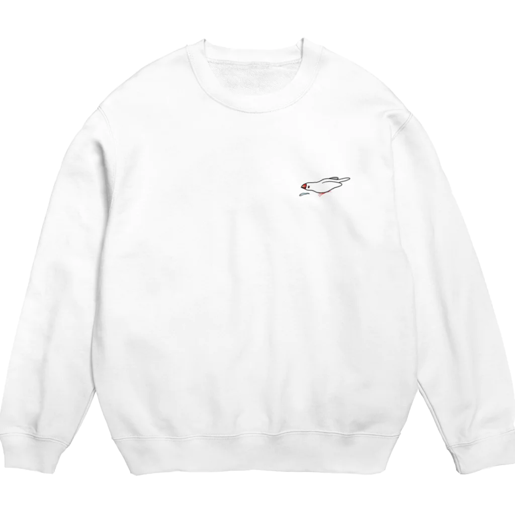 ししゃもぶんちょすのぶんちょとにぼし Crew Neck Sweatshirt