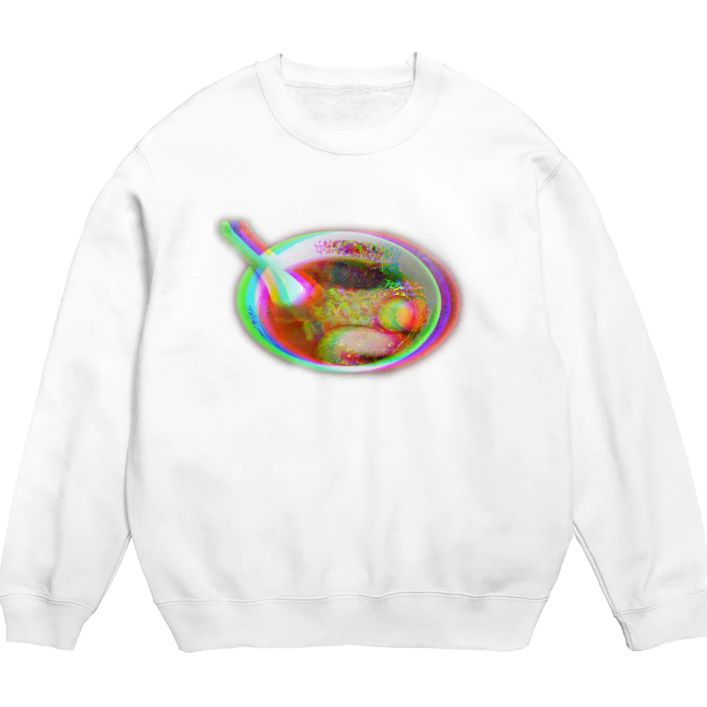 QINY QINYのMABOROSHI RAMEN Crew Neck Sweatshirt