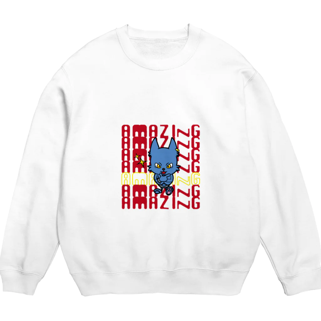 kokageのwolf Crew Neck Sweatshirt