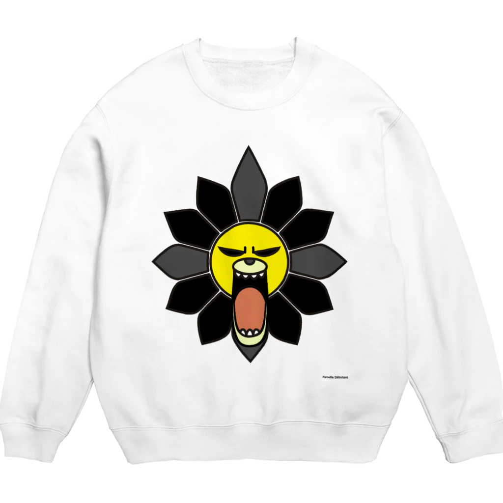 Rebelle DébutantのLion Carnival LionOnly（黒ver） Crew Neck Sweatshirt