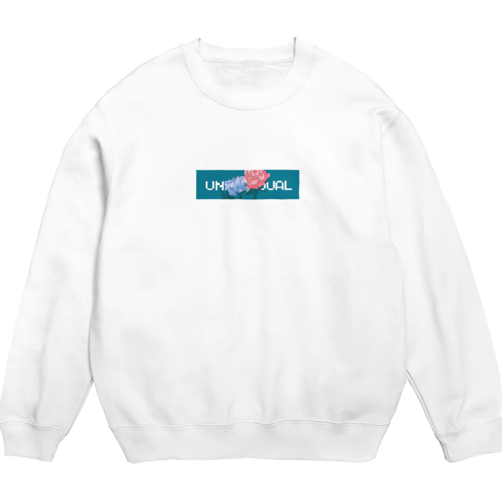 UNDIVIDUALのROSE BOX LOGO スウェット