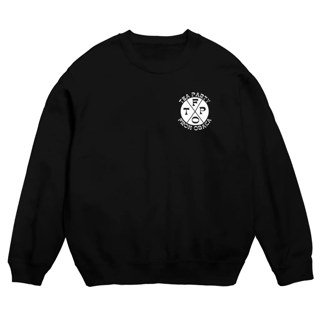 TEA PARTY Dance ShopのT・P・F・O スウェット Black Crew Neck Sweatshirt