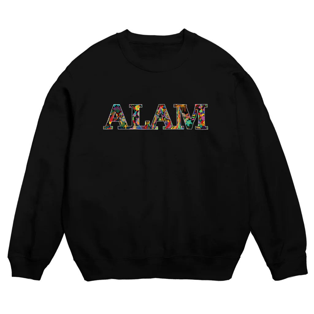 ALAMのALAM OriginalLogo / COLOR Crew Neck Sweatshirt